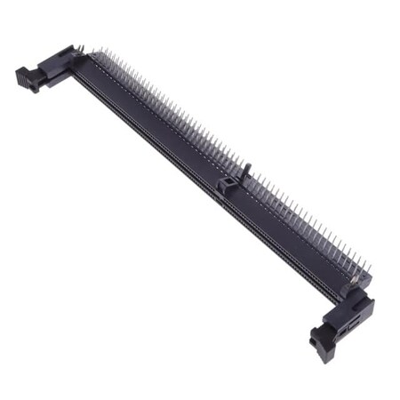 Molex Card Edge Connector, 240 Contact(S), 2 Row(S), 25 Degree, 0.039 Inch Pitch, Solder Terminal, Latch 783730011